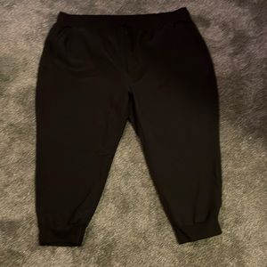 Black joggers